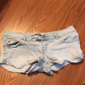 Jean shorts light wash